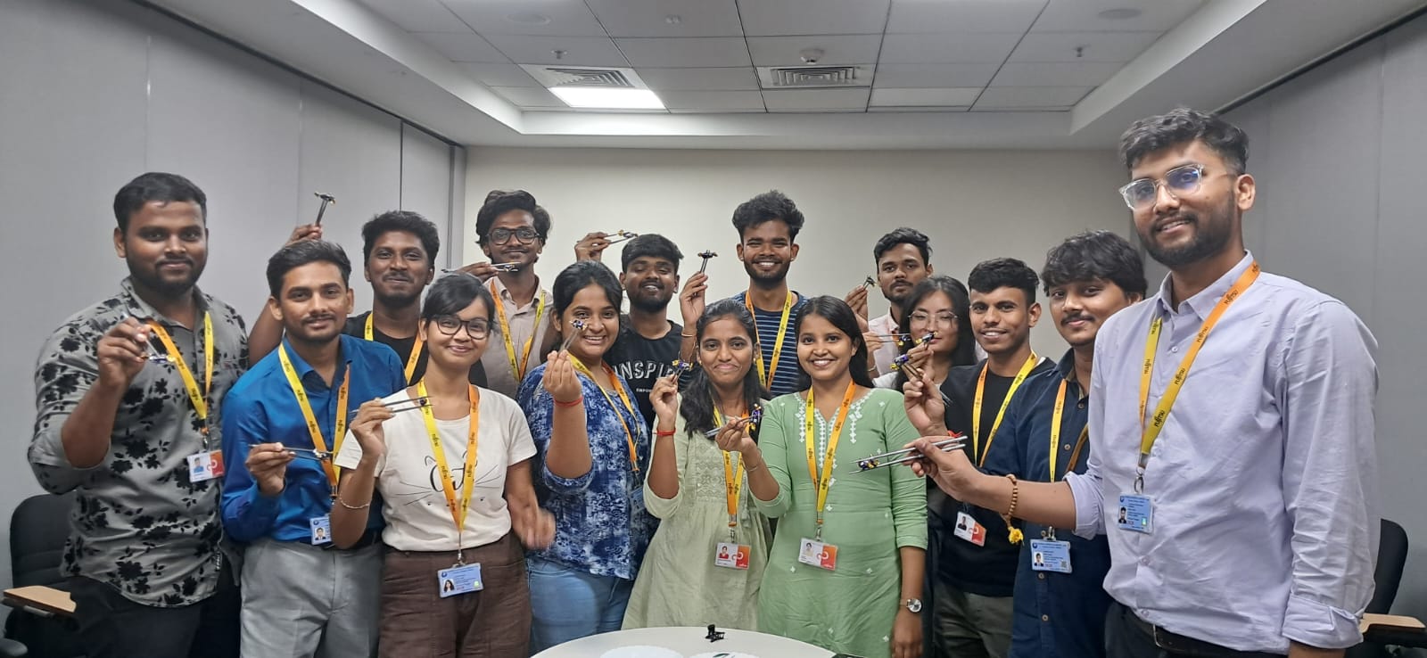 A language batch at the end of a session